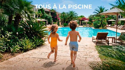 Everyone to the pool - residences in France